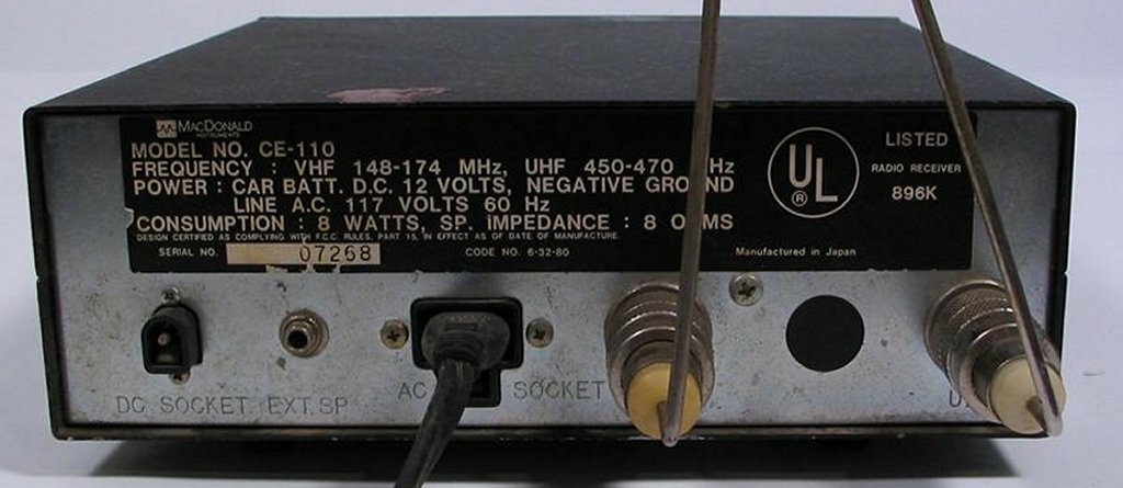 MacDonald Instruments CE-110